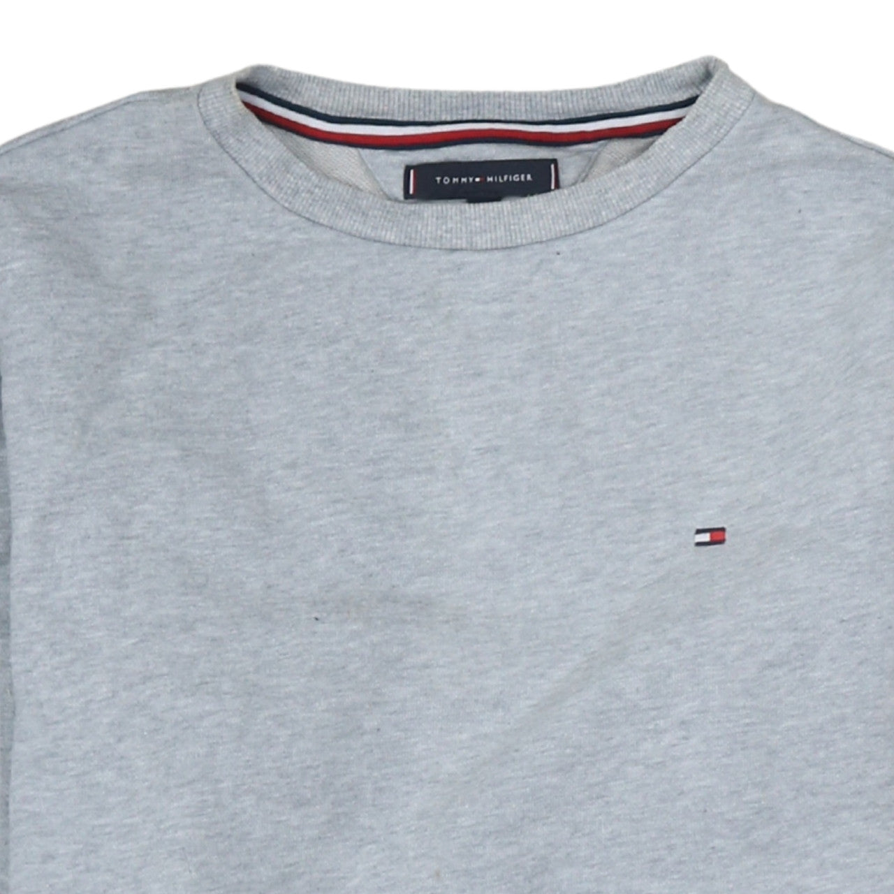 Mens UK Size M Tommy Hilfiger Grey Pullover Sweatshirt