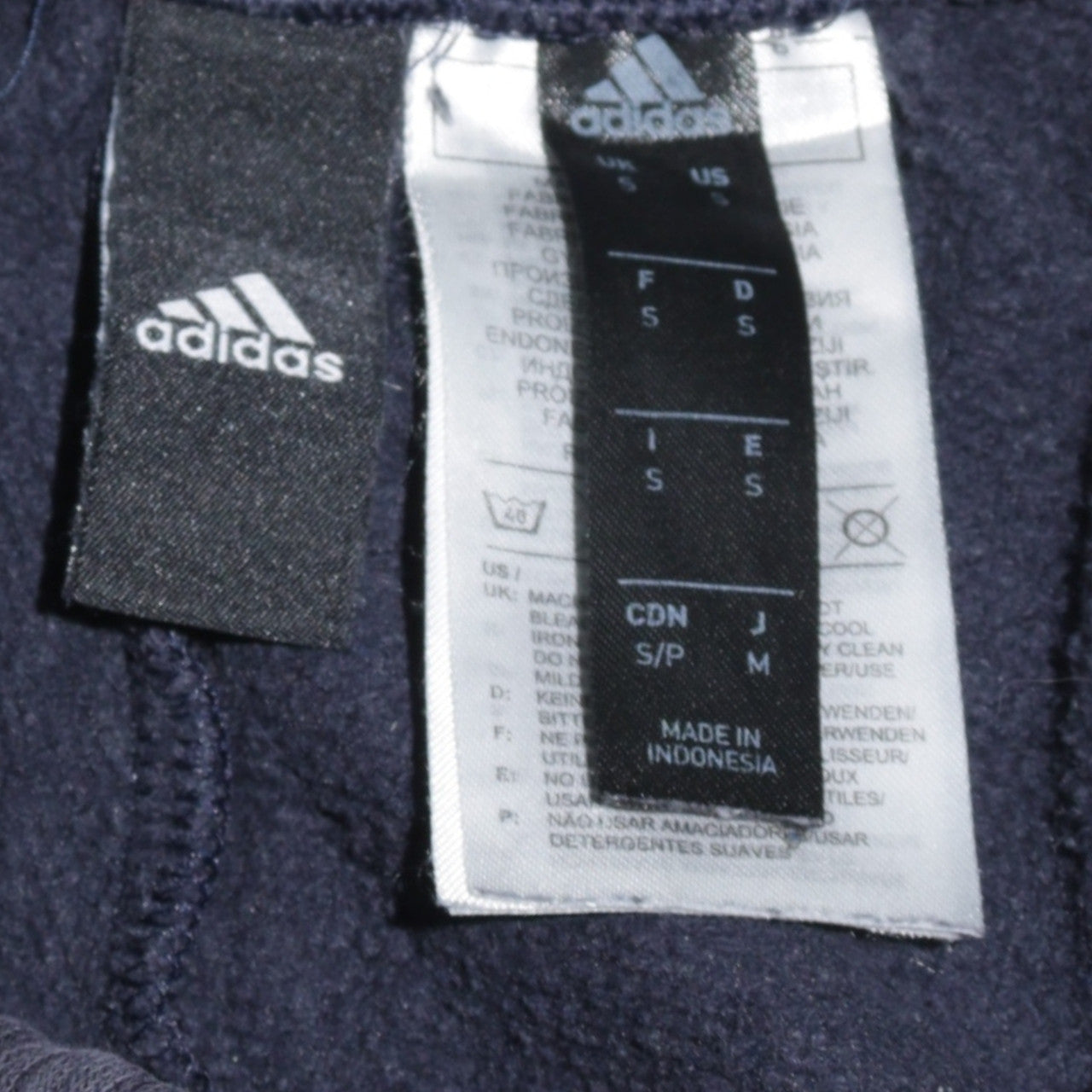 Mens UK Size S adidas Regular Fit Jogger Blue Trousers