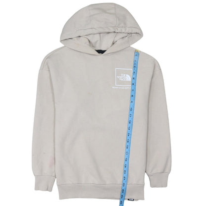 Womens UK Size S The North Face Beige Pullover Hoodie