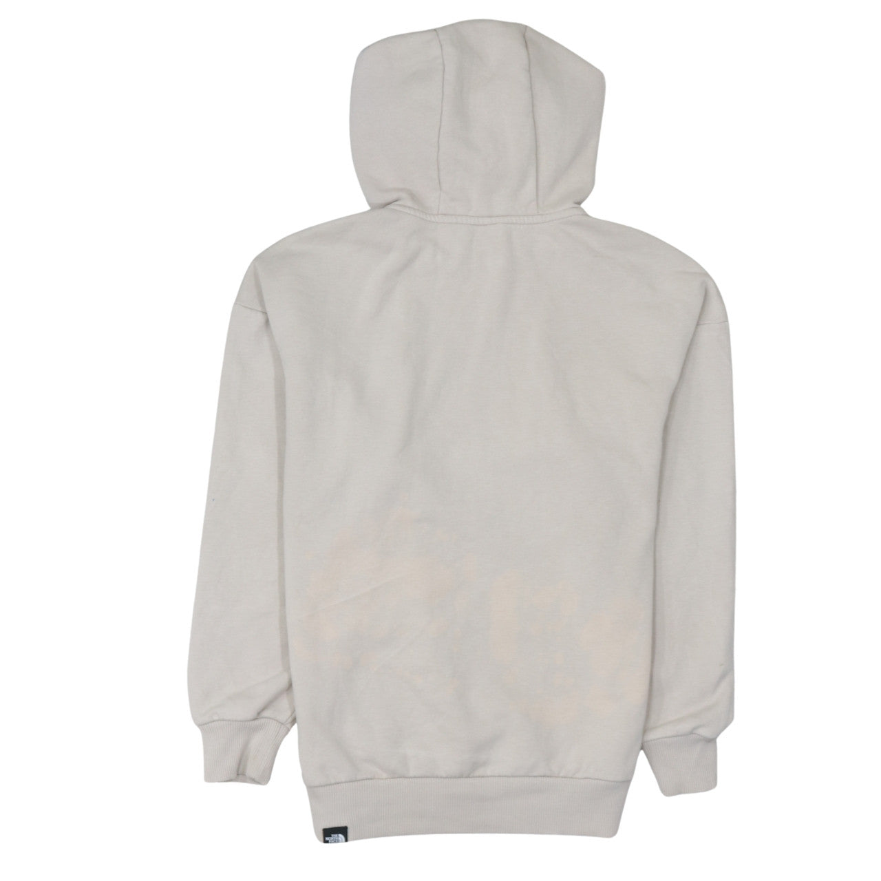 Womens UK Size S The North Face Beige Pullover Hoodie