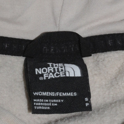 Womens UK Size S The North Face Beige Pullover Hoodie