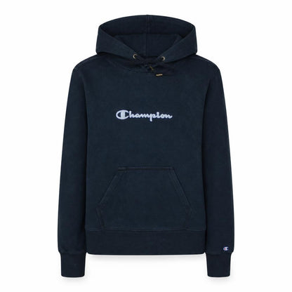 Womens UK Size M Champion Blue Pullover Hoodie