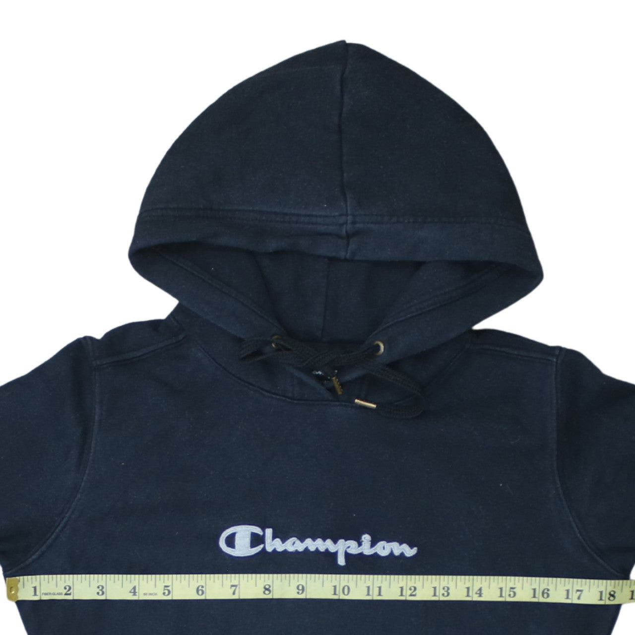Womens UK Size M Champion Blue Pullover Hoodie
