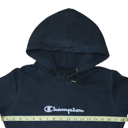 Womens UK Size M Champion Blue Pullover Hoodie