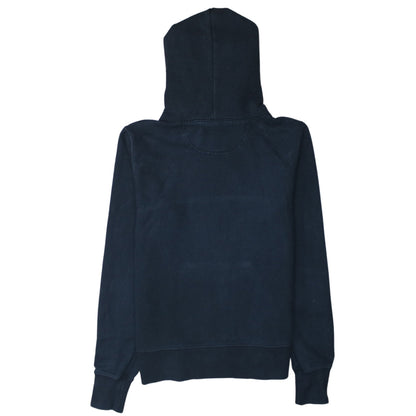 Womens UK Size M Champion Blue Pullover Hoodie