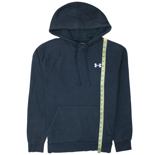 Womens UK Size S Under armour Black Pullover Hoodie