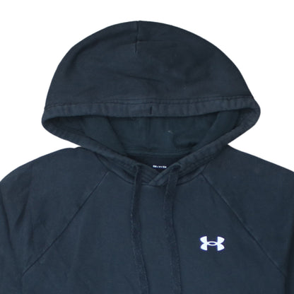 Womens UK Size S Under armour Black Pullover Hoodie