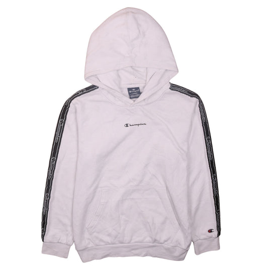 Girls UK Size 11-12 Years Champion White Pullover Hoodie