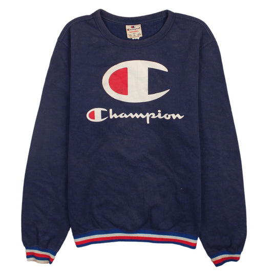 Boys UK Size 13-14 Years Champion Blue Pullover Sweatshirt