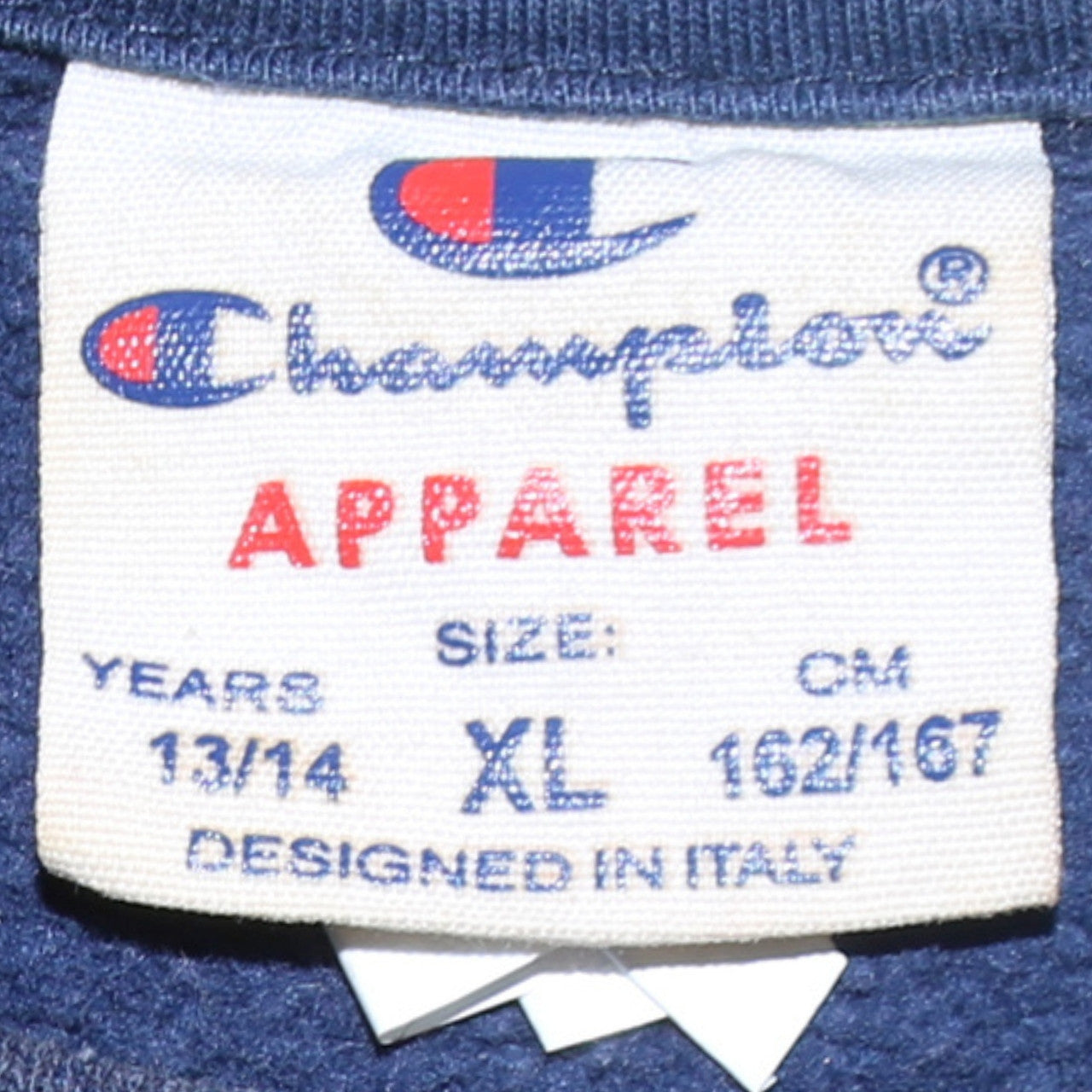 Boys UK Size 13-14 Years Champion Blue Pullover Sweatshirt