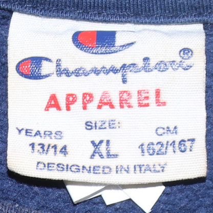 Boys UK Size 13-14 Years Champion Blue Pullover Sweatshirt