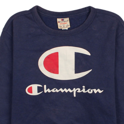 Boys UK Size 13-14 Years Champion Blue Pullover Sweatshirt