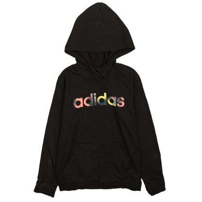 Womens UK Size M adidas Black Pullover Hoodie