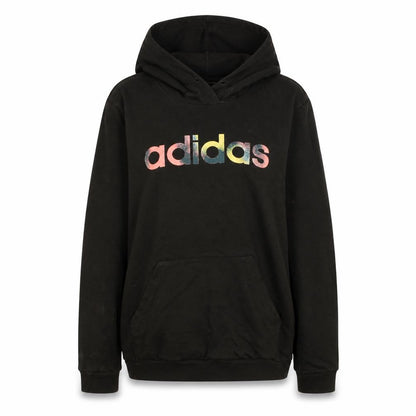Womens UK Size M adidas Black Pullover Hoodie