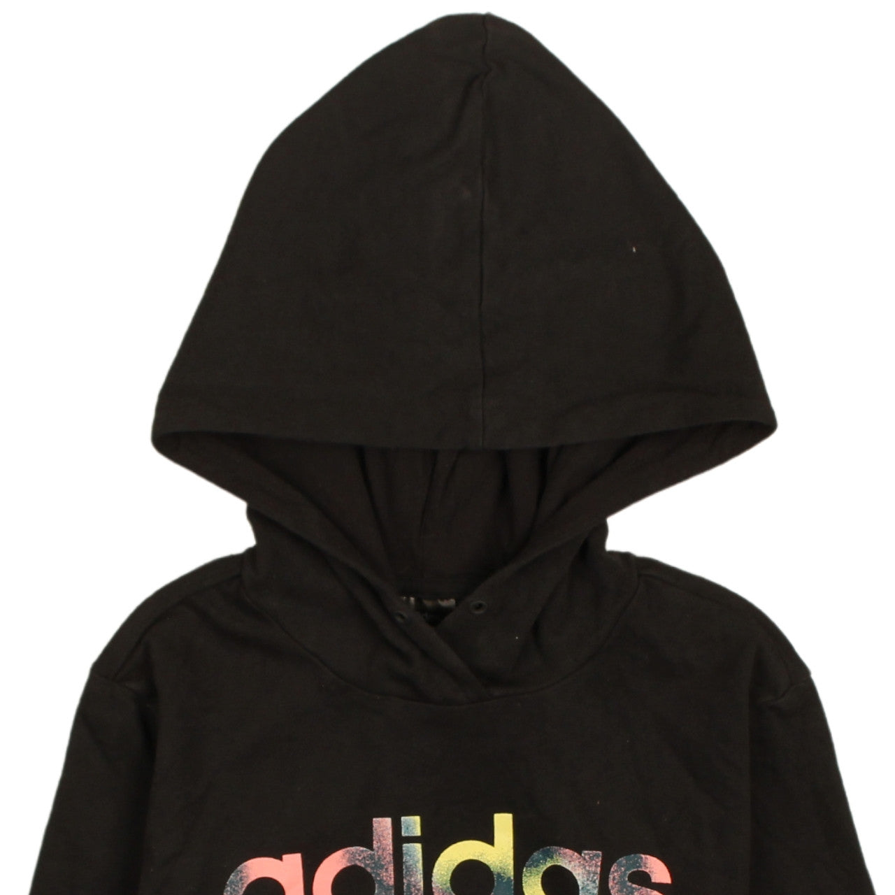 Womens UK Size M adidas Black Pullover Hoodie