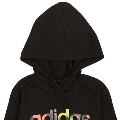 Womens UK Size M adidas Black Pullover Hoodie