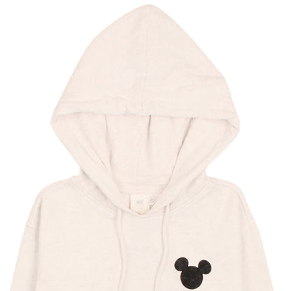 Womens UK Size XS H&M Beige Pullover Hoodie
