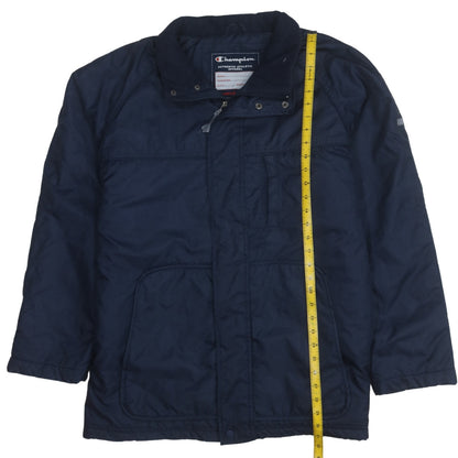 Mens UK Size L Champion Blue Parka Coat