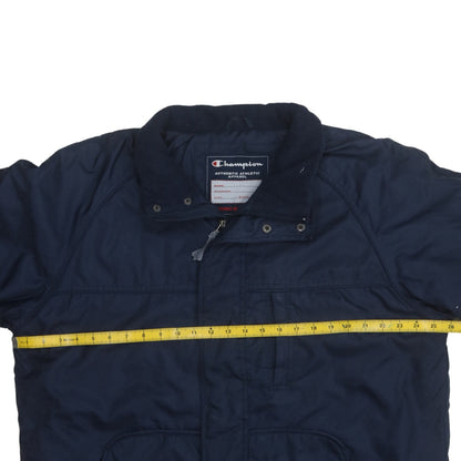 Mens UK Size L Champion Blue Parka Coat
