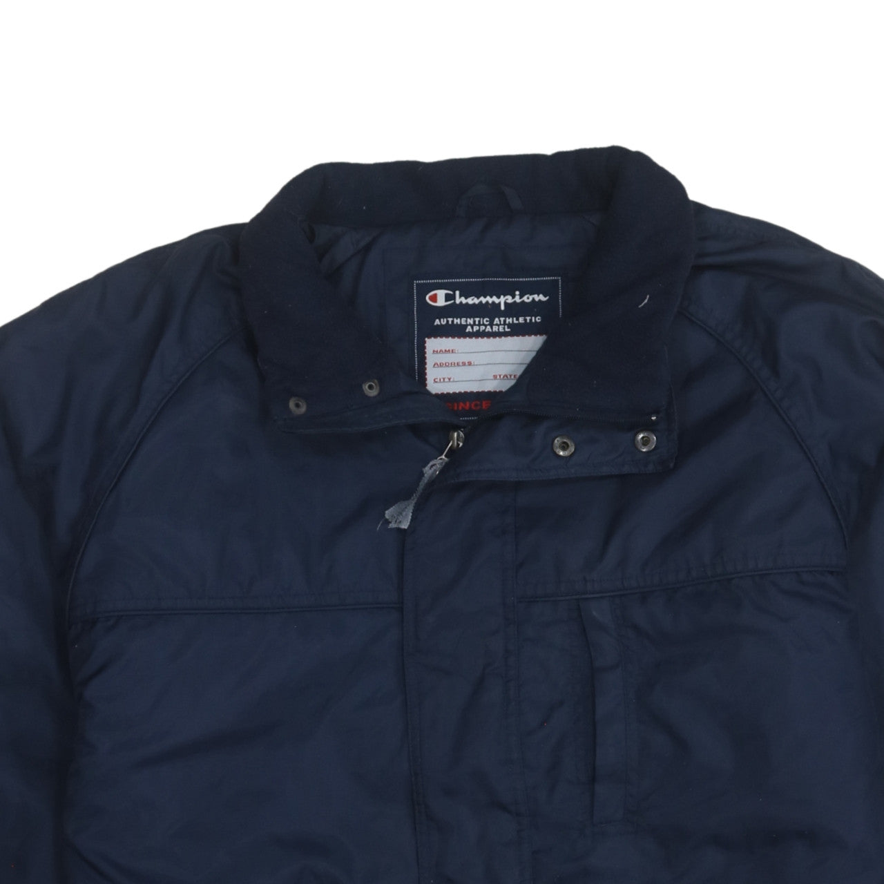 Mens UK Size L Champion Blue Parka Coat