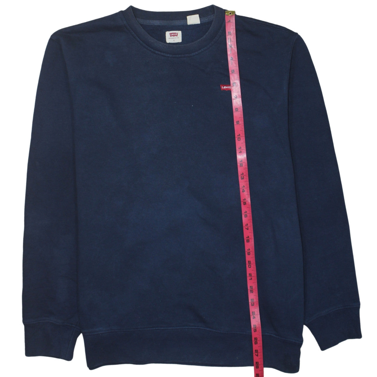 Mens UK Size L Levi's Blue Pullover Sweatshirt