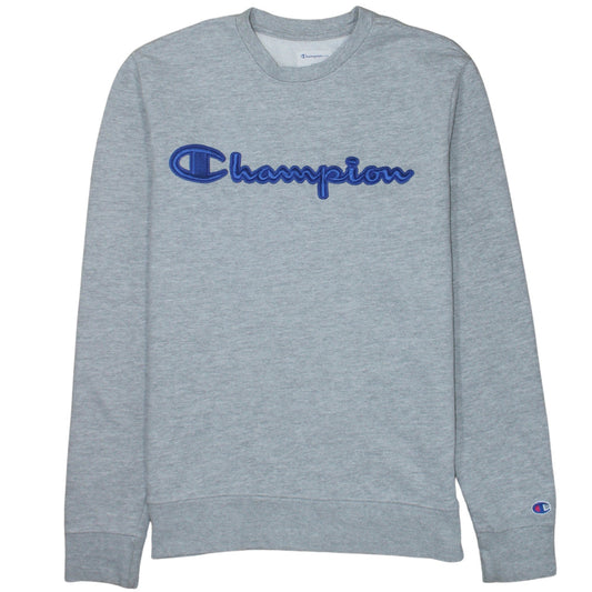Mens UK Size S Champion Grey Pullover Sweatshirt