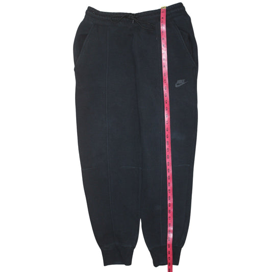 Mens UK Size M Nike Regular Fit Jogger Black Trousers