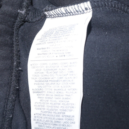 Mens UK Size M Nike Regular Fit Jogger Black Trousers