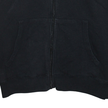 Mens UK Size L Lotto Black Full Zip Hoodie