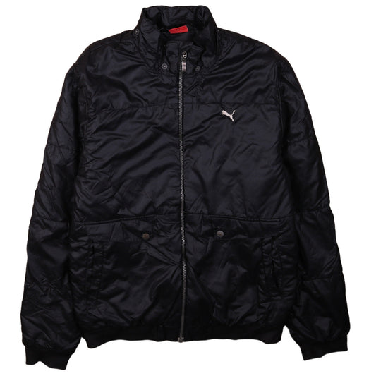 Mens UK Size 2XL PUMA Black Bomber Jacket