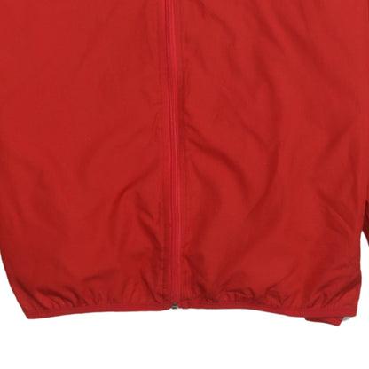Boys UK Size S Kappa Red Windbreaker Coat