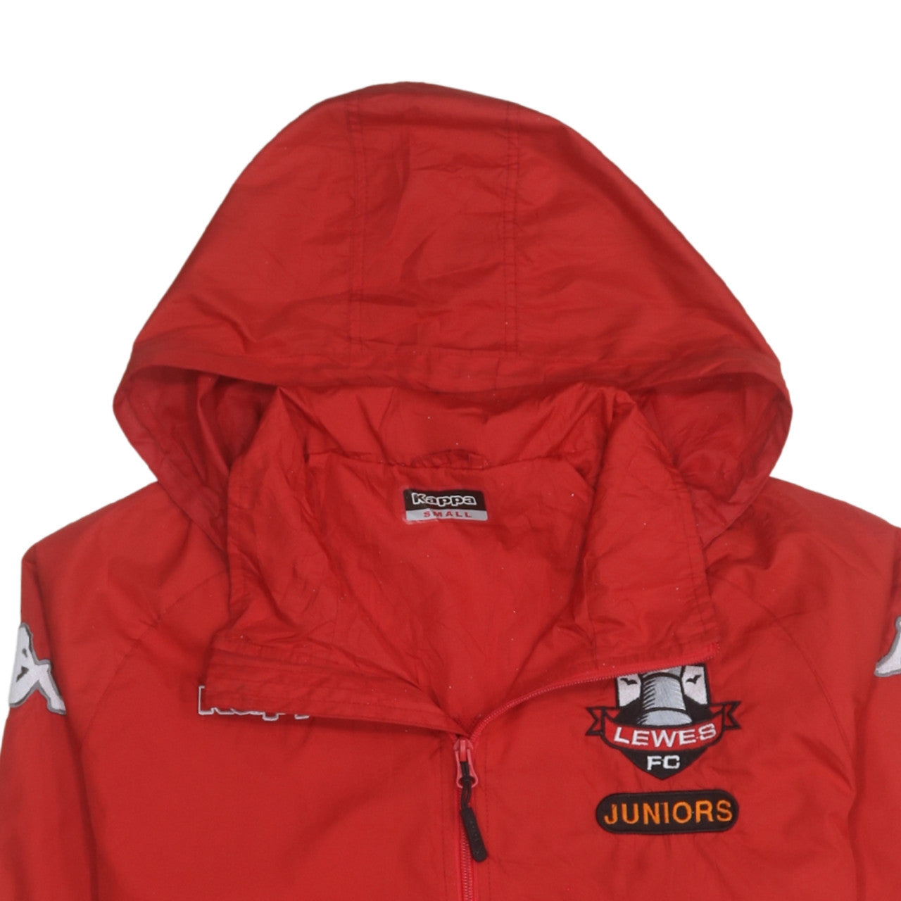 Boys UK Size S Kappa Red Windbreaker Coat