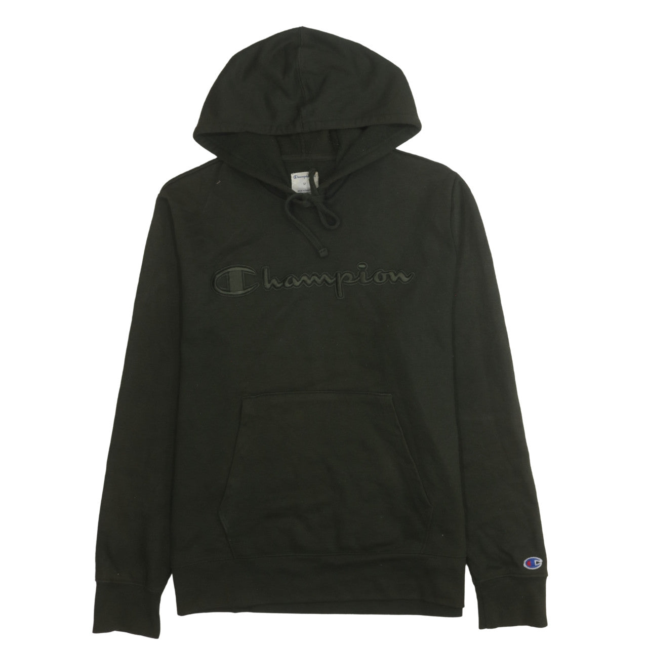 Mens UK Size M Champion Black Pullover Hoodie