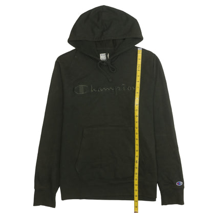 Mens UK Size M Champion Black Pullover Hoodie
