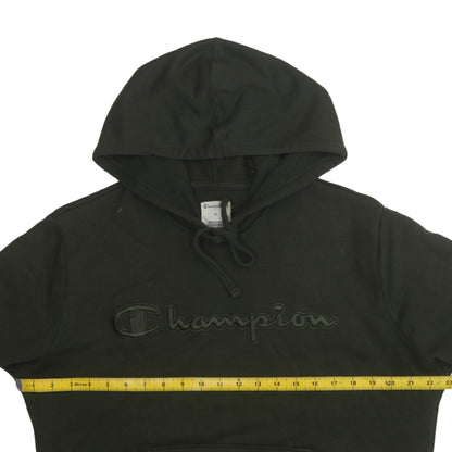 Mens UK Size M Champion Black Pullover Hoodie