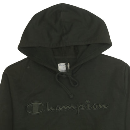 Mens UK Size M Champion Black Pullover Hoodie