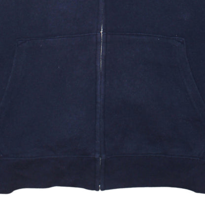 Mens UK Size XL Gap Blue Full Zip Hoodie