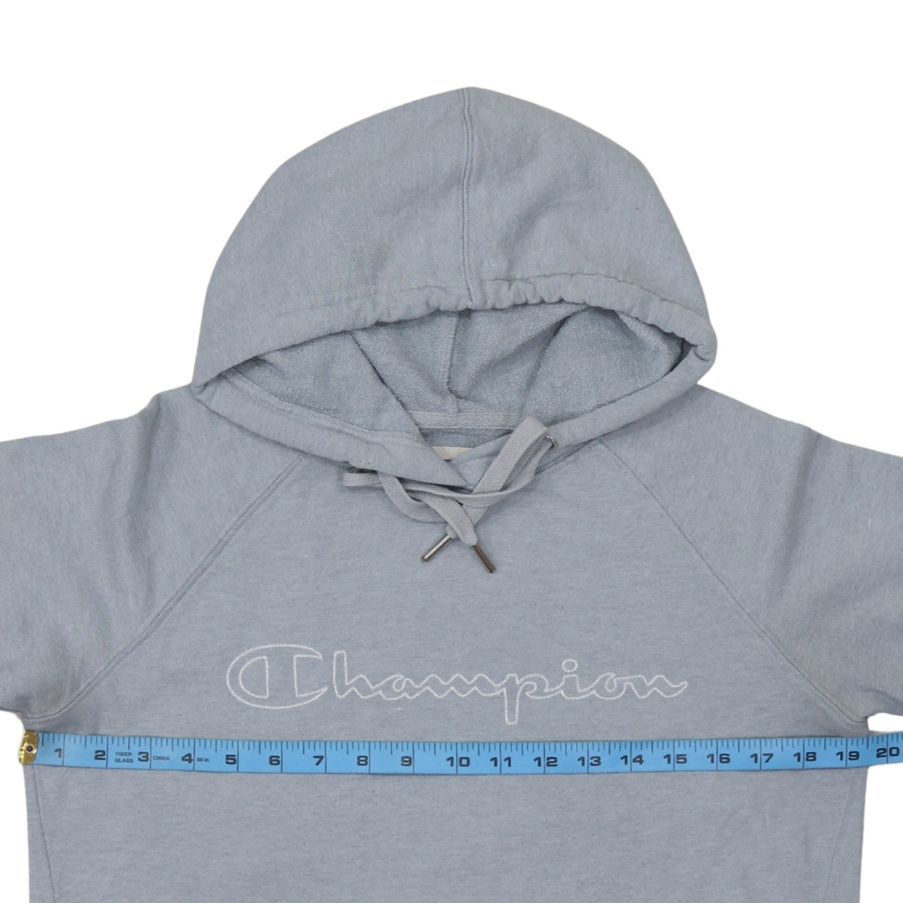 Mens UK Size M Champion Grey Pullover Hoodie