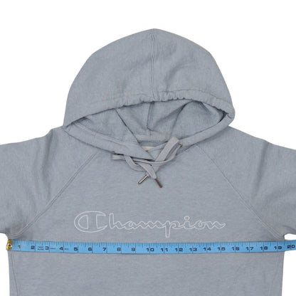 Mens UK Size M Champion Grey Pullover Hoodie