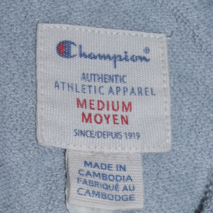 Mens UK Size M Champion Grey Pullover Hoodie