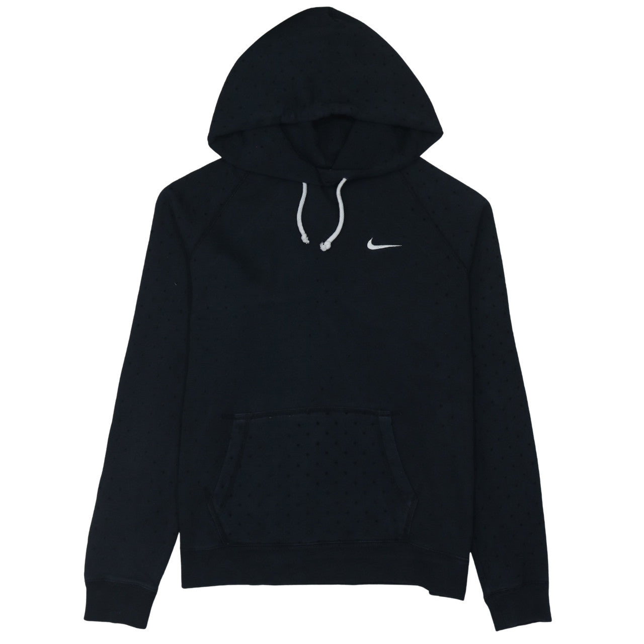 Womens UK Size M Nike Black Pullover Hoodie