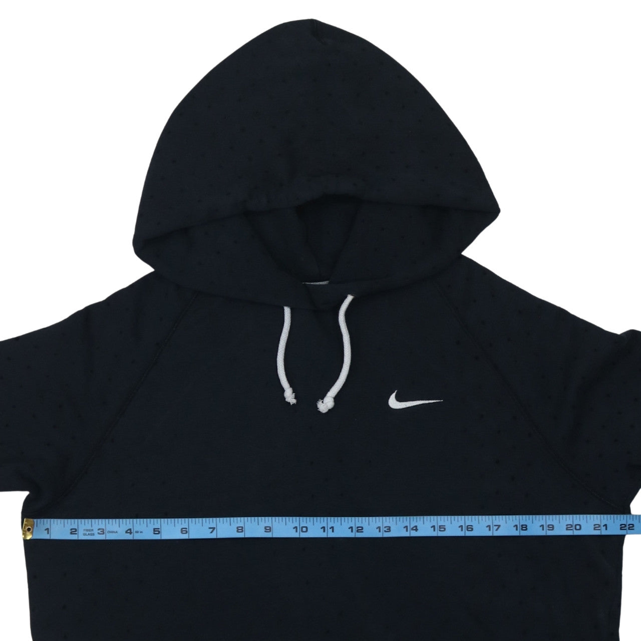 Womens UK Size M Nike Black Pullover Hoodie