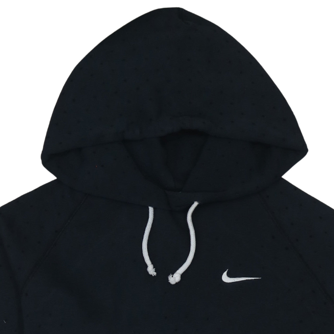 Womens UK Size M Nike Black Pullover Hoodie
