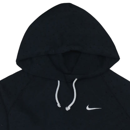Womens UK Size M Nike Black Pullover Hoodie
