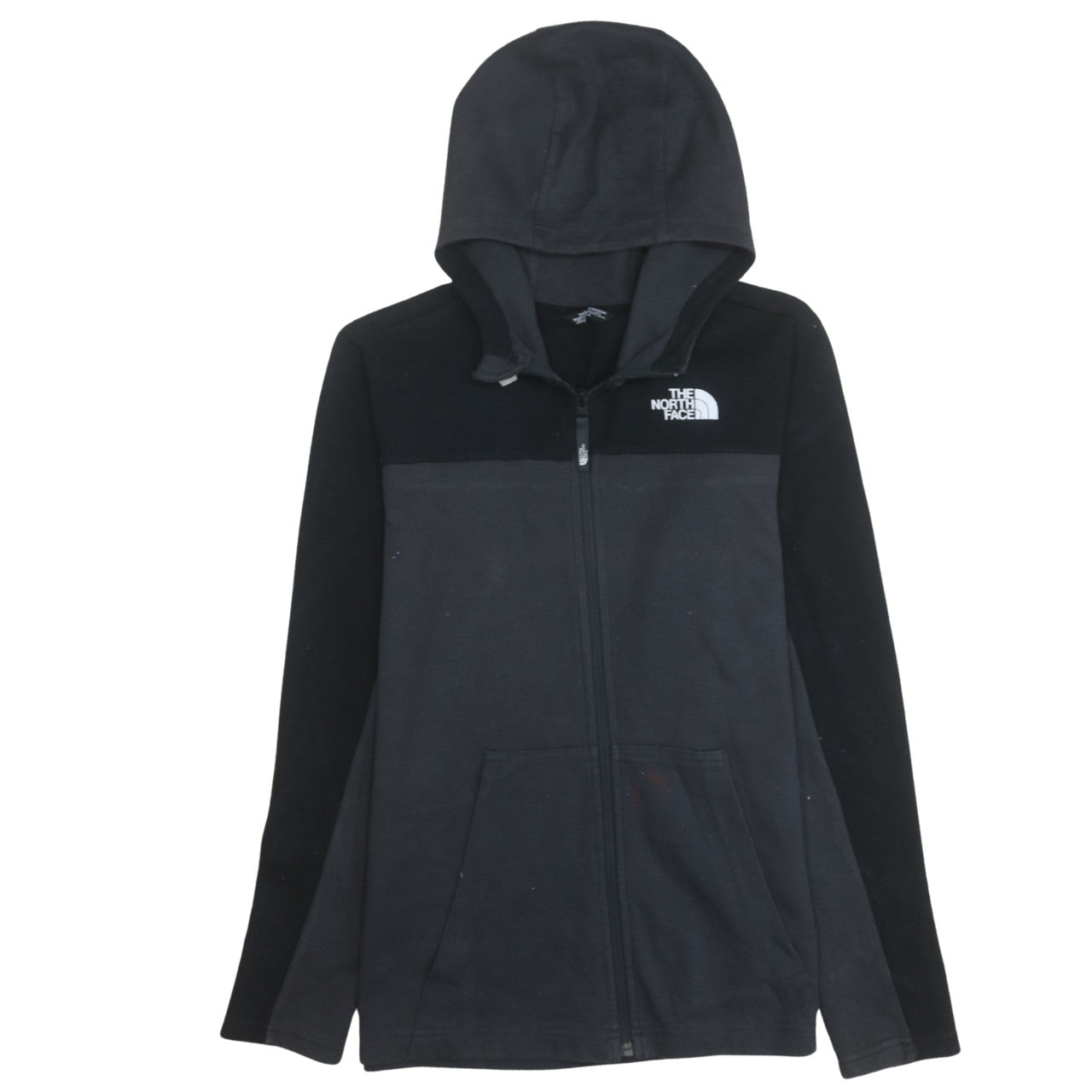 Boys UK Size L The North Face Black Full Zip Hoodie