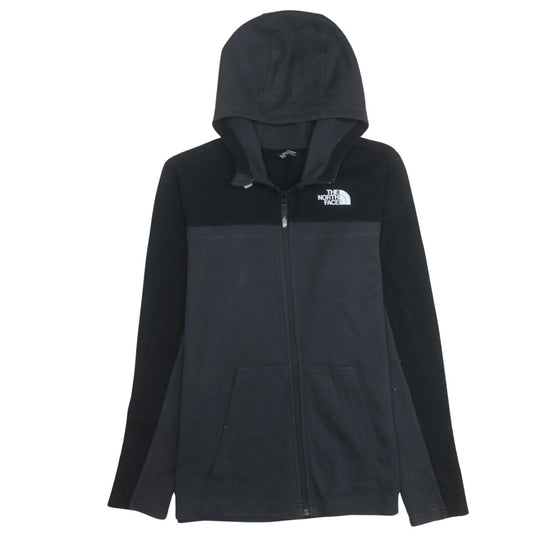 Boys UK Size L The North Face Black Full Zip Hoodie