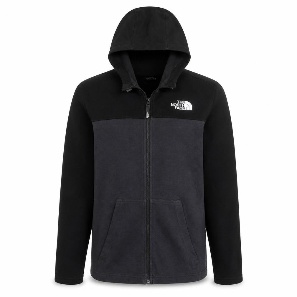 Boys UK Size L The North Face Black Full Zip Hoodie