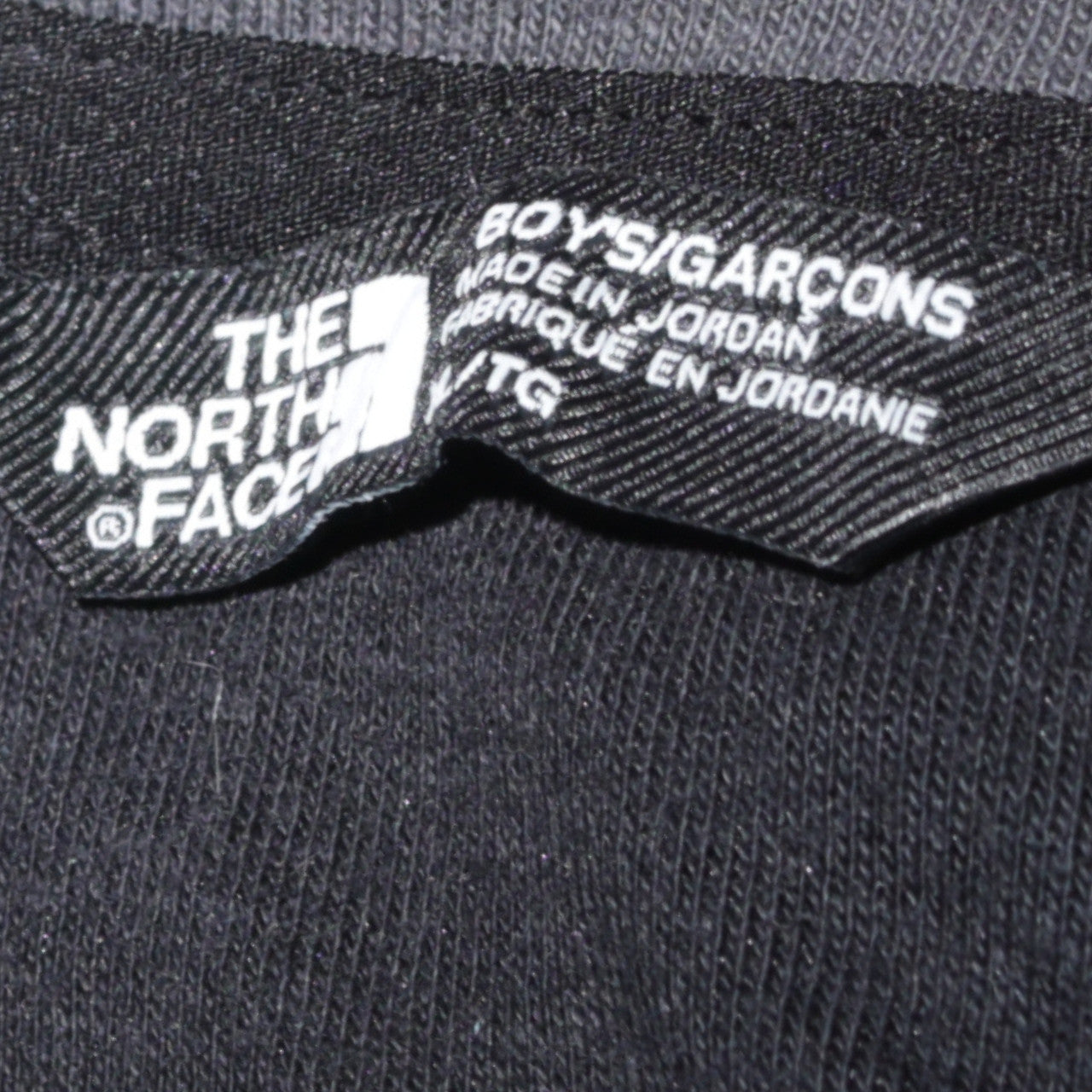 Boys UK Size L The North Face Black Full Zip Hoodie