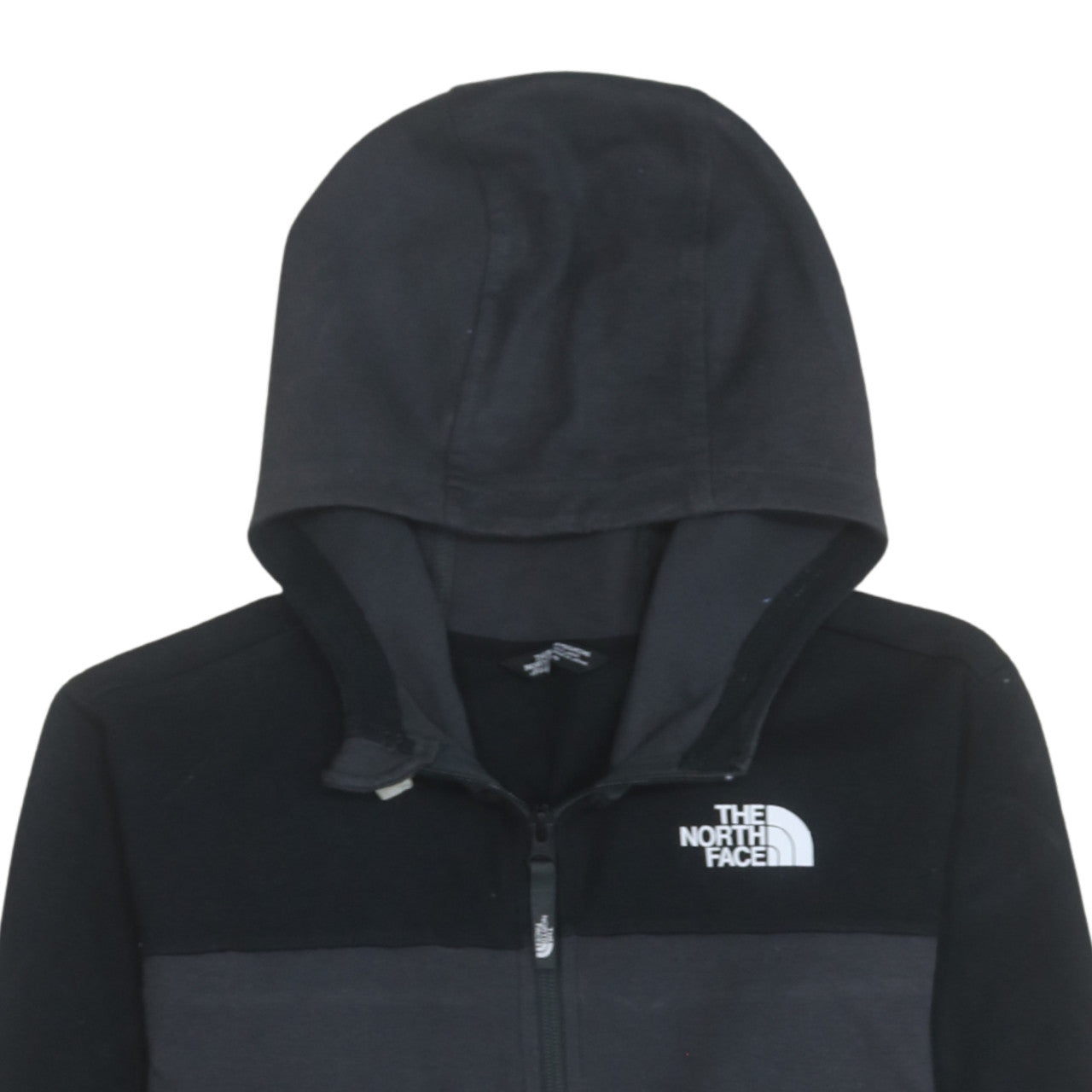 Boys UK Size L The North Face Black Full Zip Hoodie