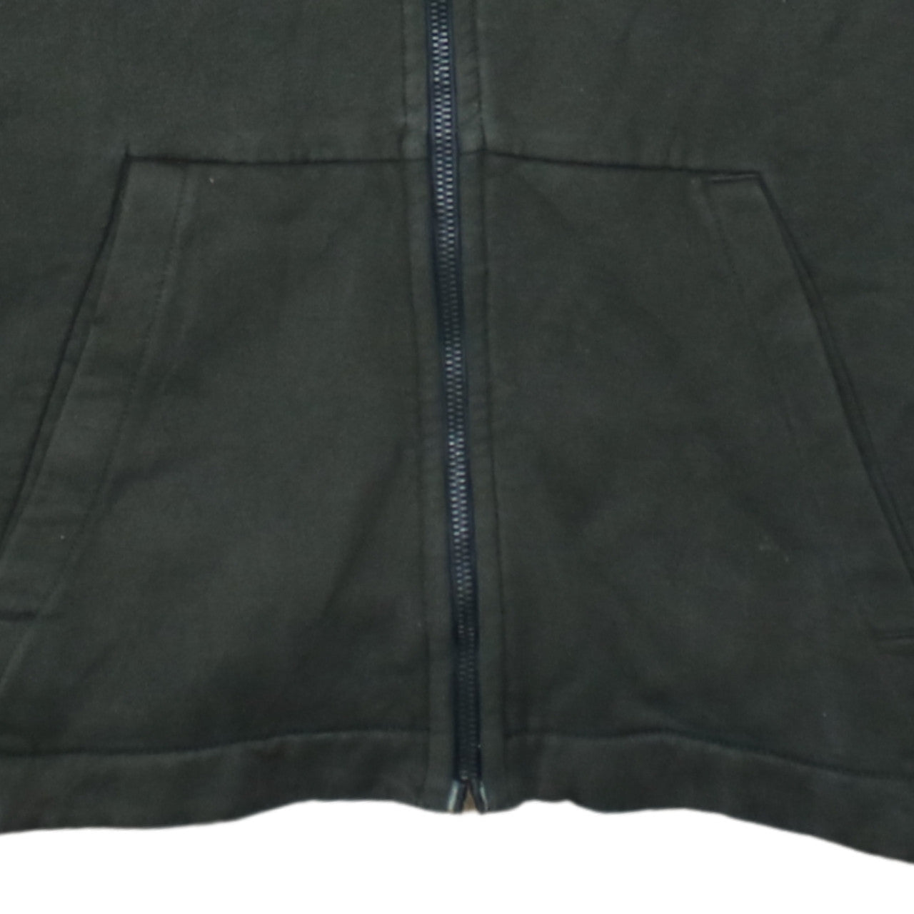 Mens UK Size M Nike Green Full Zip Hoodie
